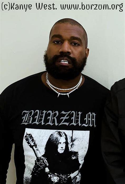 Kanye West wearing Burzum Shirt (longsleeve) in new photo